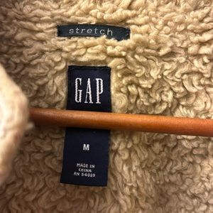 Sherpa-lined corduroy jacket